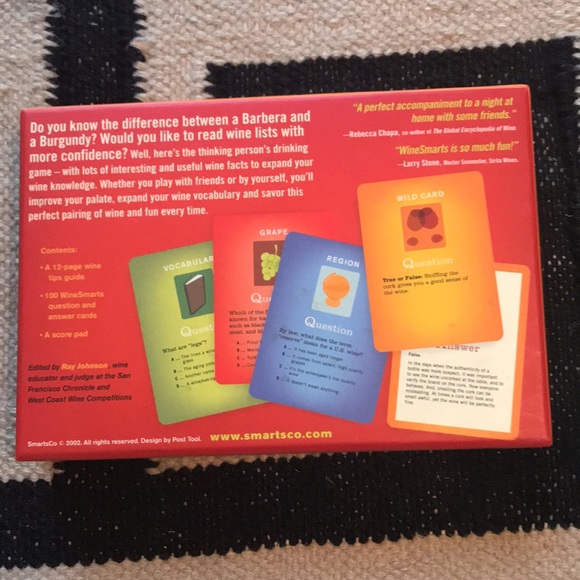 Wine trivia cards - Picture 2 of 3